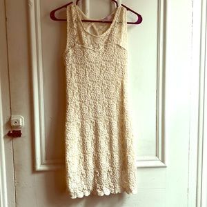 Off white Audrey 3+1 dress.